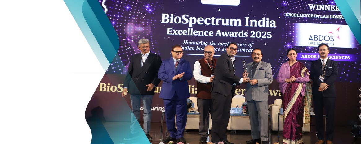 Abdos Lifesciences Wins Prestigious BioSpectrum Excellence Award 2025