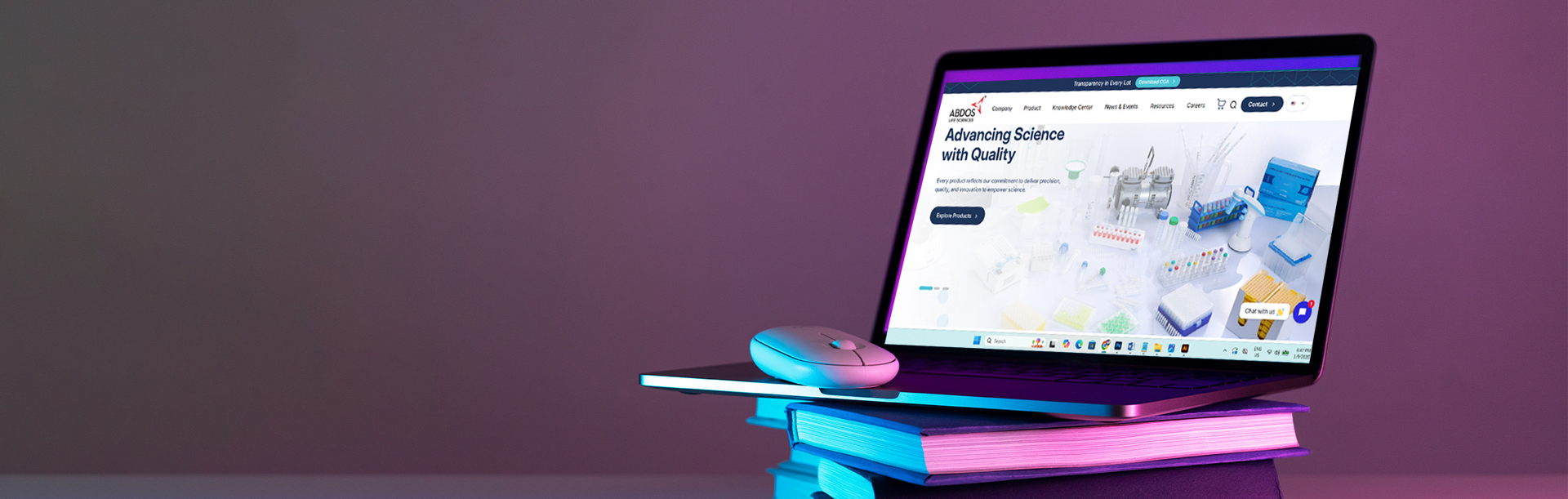 Abdos Life Sciences Launches Its New Website